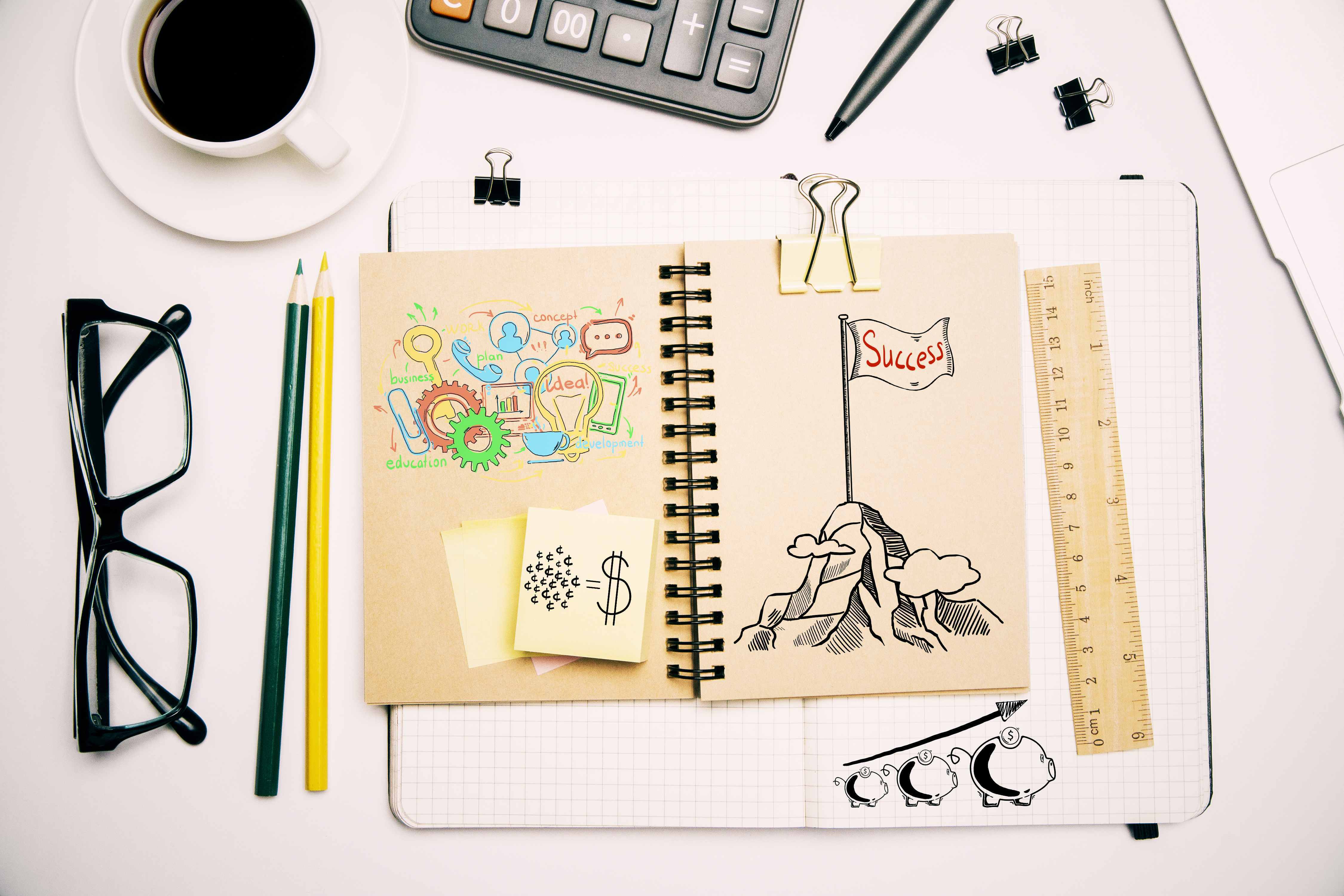 Шаблон: ведение дневника наблюдений и идей для личного роста